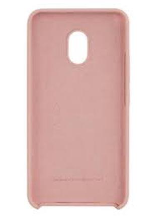 Панель Soft Touch Silicone case для Meizu M5 Pink