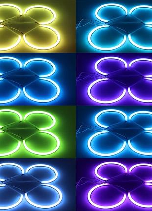 Ангельські глазки LED RGB Cotton BMW E39 E36 E38 E46 Angel Eyes