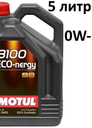 Масло моторное 0W-30 (5л.) Motul 8100 Eco-nergy 100% синтетиче...