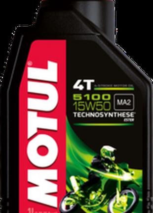 Масло моторное для мотоциклов Technosynthese MOTUL 5100 4T SAE...