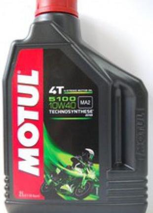 Масло моторное для мотоциклов Technosynthese MOTUL 5100 4T SAE...