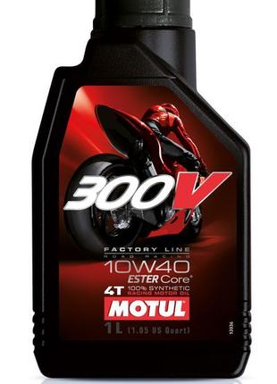 Масло моторное для мотоциклов синтетическое MOTUL 300V 4T FACT...