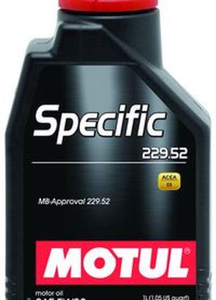 Масло моторное синтетическое MOTUL SPECIFIC 229.52 SAE 5W30 (1...