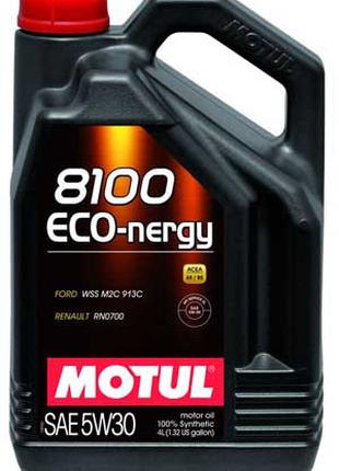 Масло моторное синтетическое MOTUL 8100 ECO-NERGY SAE 5W30 (4L...