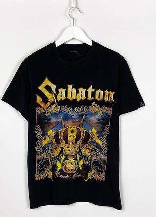 Sabaton carolus rex офф мерч футболка 2012 року рок rock