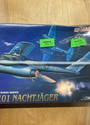 Збірна модель літака Dragon Me1101 Nachtjager 1:72