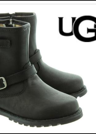 Актуальные кожаные удобные сапоги ботинки угги ugg/100% кожа