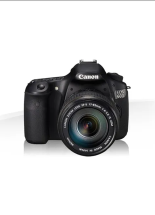 Фотоапарат Canon EOS 60D Black з об'єктивом EF 50mm 1:1,8
