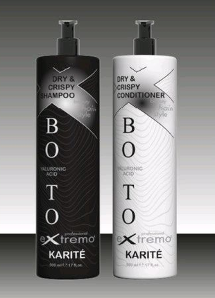 Набор для вьющихся волос Extremo Botox yaluronic acid karite