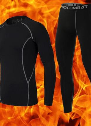 Детское термобелье thermal underwear fenta winter black/gray (...