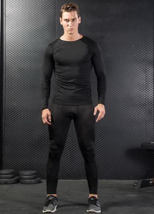 Термобелье для мужчин thermal underwear fenta комплект черный ...