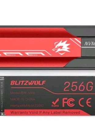 Жёсткий диск накопитель ссд (BlitzWolf BW-NV4 Game SSD 256GB)