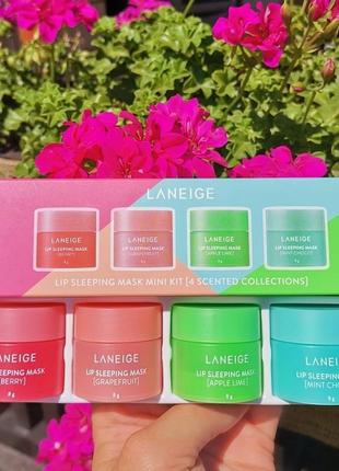Ночная маска для губ laneige lip sleeping mask — эффективное с...