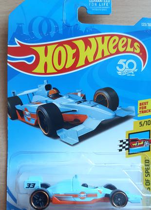 2018 Хот Вилс Машинки HOT WHEELS Indy 500 Oval GULF Оригінал США