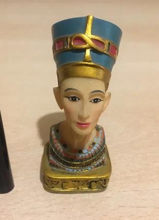 Статуэтка Фигурка Бюст Нефертити Гипс Египетская Декор Египет