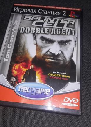 Коробка от игра Splinter Cell Double Agent PS2 Sony Playstation 2