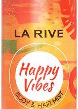 Парфюмированный спрей для тела и волос La Rive Happy Vibes 200...