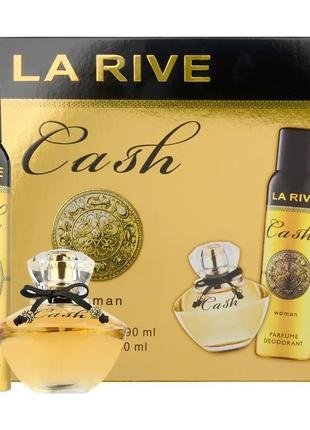 Парфюмерный набор для женщин La Rive Cash Woman edp 90 ml + de...