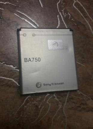 Аккумулятор Sony Ericsson ba750 LT15i LT18i оригинал б.у.