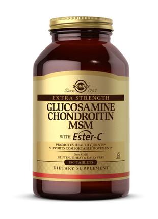 Glucosamine Chondroitin MSM with Ester-C (180 tabs)