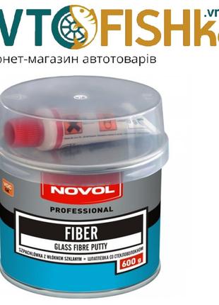 Шпатлёвка Novol Fiber 0,6 кг (cтекловолокно)