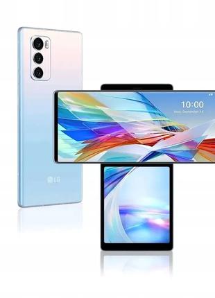 Смартфон LG Wing 5G LM-F100N 8/128Gb White, 1sim, 64+13+13/32 ...