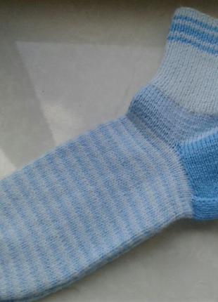 Теплі в'язані шкарпетки 39 - 40
