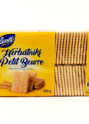 Сливочное печенье Petit Beurre Bonitki 400g (Польша)