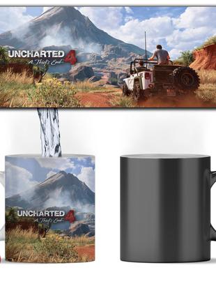 Кружка хамелеон UNCHARTED 4