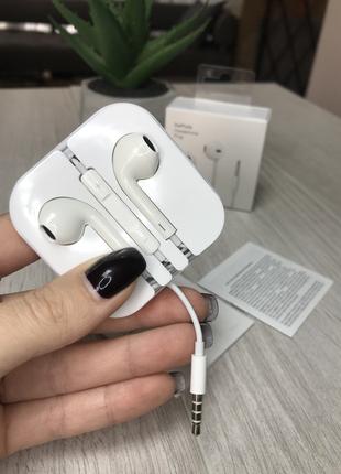 Провідні Навушники EarPods with 3.5mm для Iphone Білі