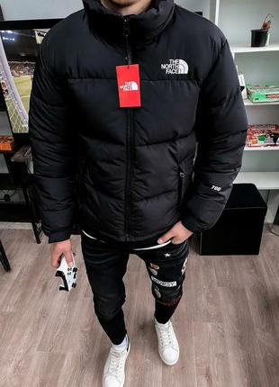 Розпродаж! зимовий пуховик чорний тнф tnf the north face 700 /...