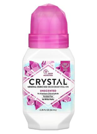 Crystal Body Deodorant, минеральный шариковый дезодорант, без ...