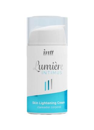 Крем для осветления кожи Intt Lumiere (15 мл) для всего тела и...