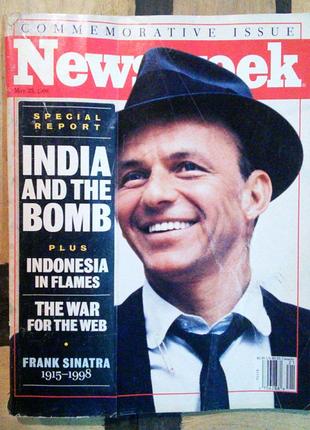 Журнал Newsweek - Frank Sinatra 1915-1998, журналы People Синатра