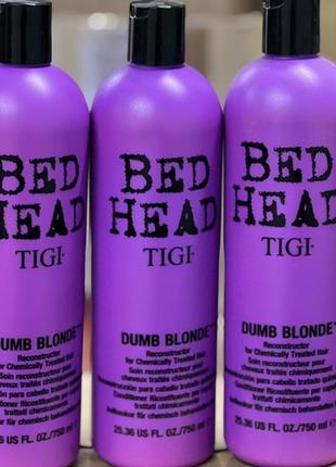 Восстанавливающий шампунь кондиционер tigi bed head serial blonde