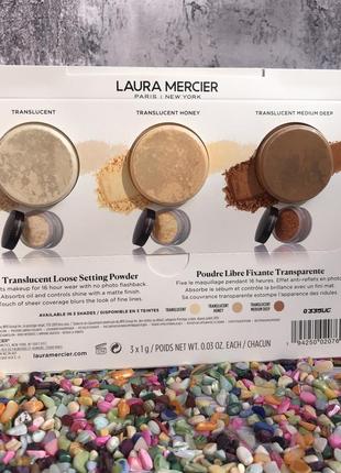 Пробник laura mercier translucent loose setting powder розсипч...