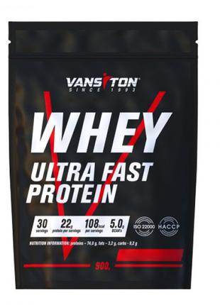 Протеїн Vansiton Ultra Protein, 900 грам Полуниця