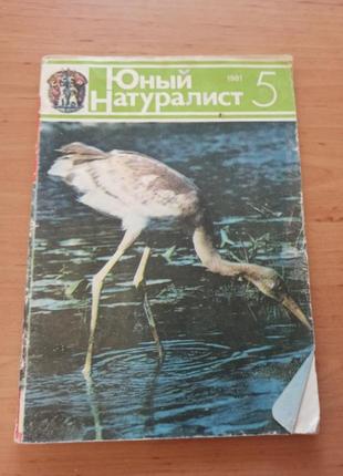 Журнал Юный натуралист 5 1981