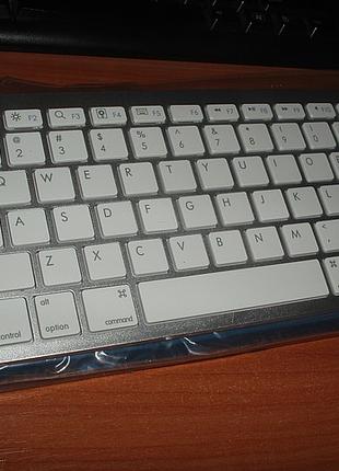 Клавиатура беспроводная Mac 78 клавиш ультра тонкая Key Slim B...