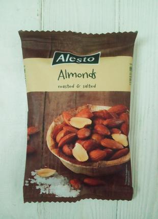 Жареный миндаль Alesto Almonds roasted & salted 150 г