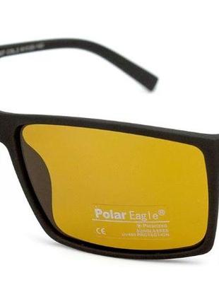 Очки водителя антифара из пластика polar eagle 8307 прямоуголь...