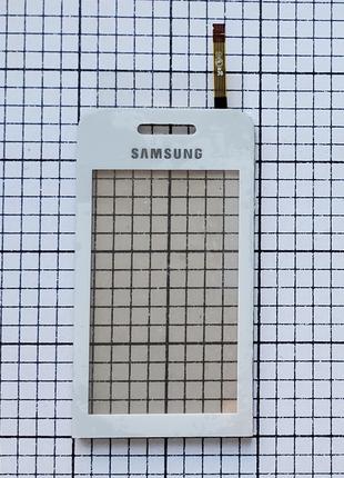 Тачскрин Samsung S5230 Star сенсор для телефона белый