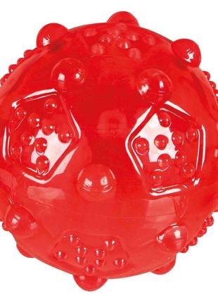 Іграшка для собак Trixie М'яч голчастий з пискавкою 8 см