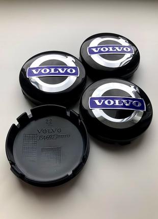 Колпачки заглушки на литые диски Вольво Volvo 64мм,S60,S70,S80...