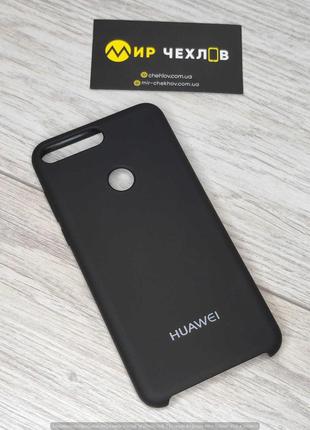 Чохол Huawei Y7 2018/Y7 Prime 2018/ Honor 7C Silicon cover чорний