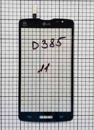 Тачскрин LG D380 D385 Optimus L80 сенсор для телефона черный (...