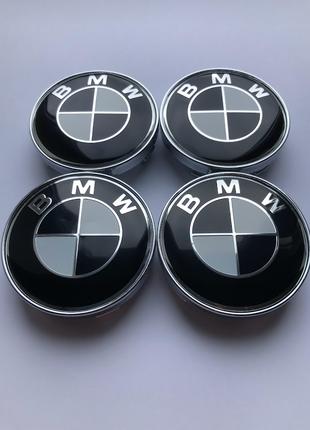 Колпачки заглушки на литые диски БМВ BMW 60мм