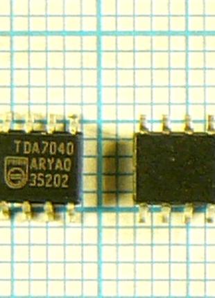 Лот: 2 × 56.03 ₴ TDA7040T so8 (TDA7040) 1.8...6v FM стереодекодер