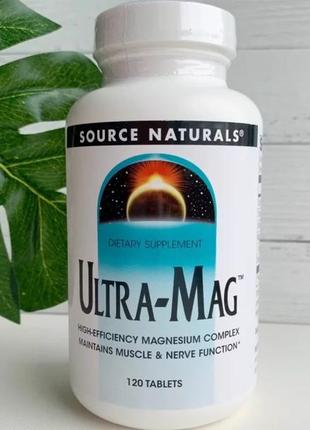 Ultra Mag Ультра Маг Магний с витамином В, США, 120 таблеток