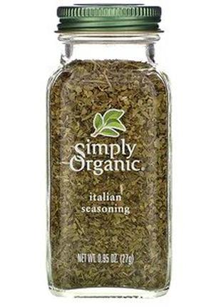Simply Organic, Итальянская приправа, 27 г (0,95 унции)